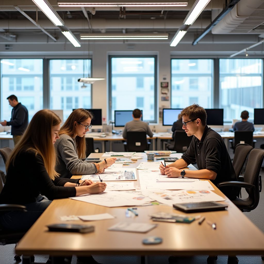 Taller de diseño en acción