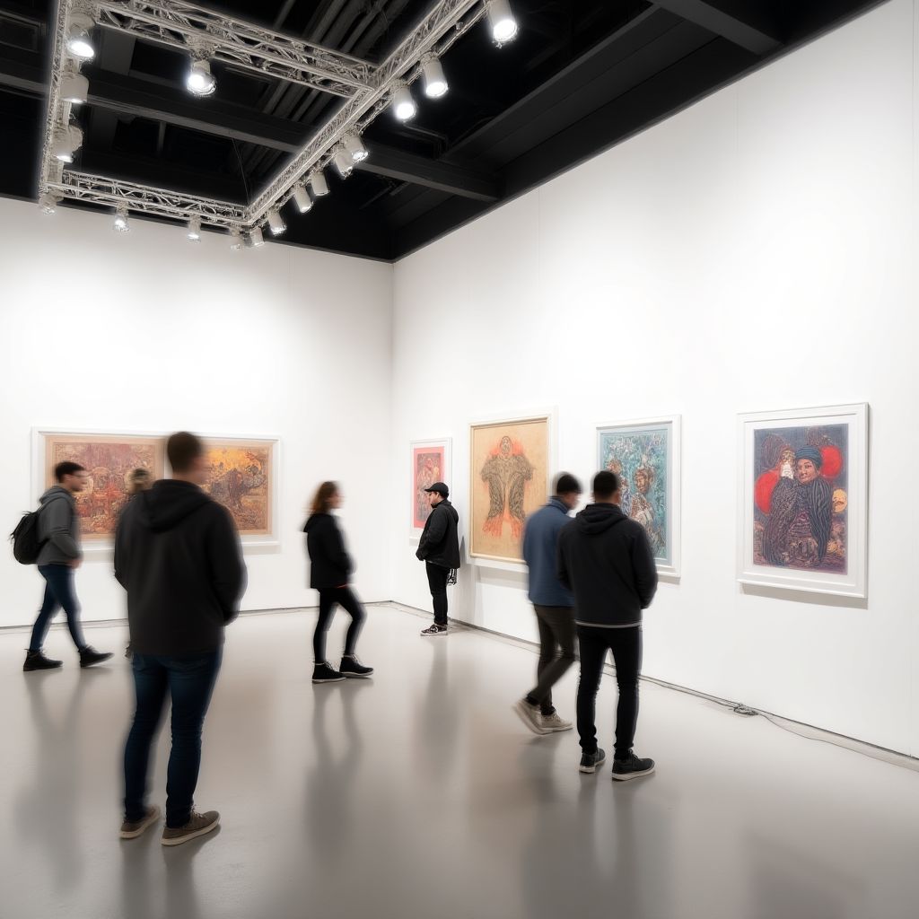 Exposición de trabajos estudiantiles