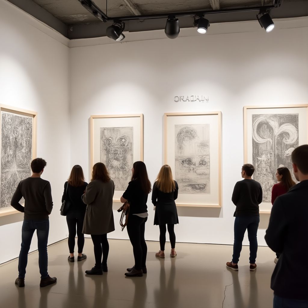 Exposición de trabajos estudiantiles