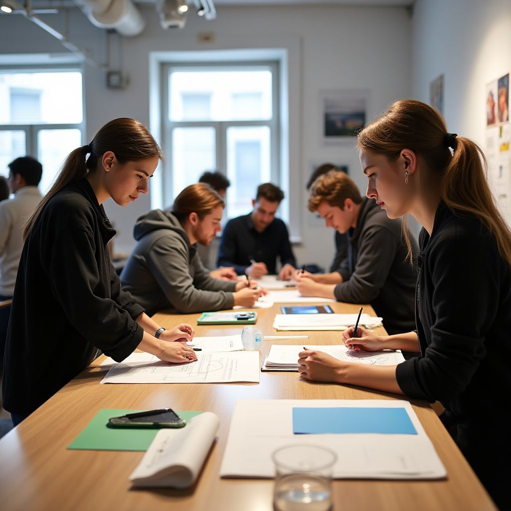 Taller de diseño en acción